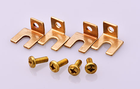 Brass Mounting Brackets and Brass Screws