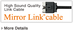 High Sound Quality Link Cable - Mirror Link cable